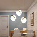 Lustre de lustre moderno acrílico lustre lustre leve